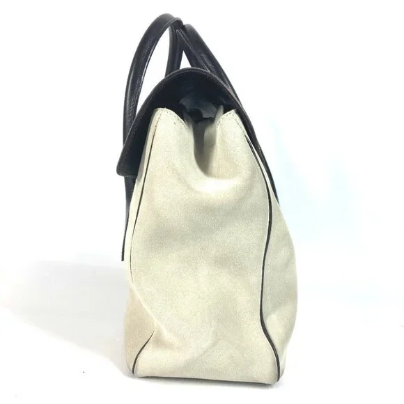 GUCCI 000 0844 vintage logo Tote Bag Flap Hand Bag